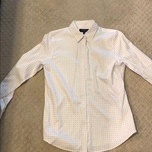 Banana Republic Factory Dot Long Sleeve Shirt